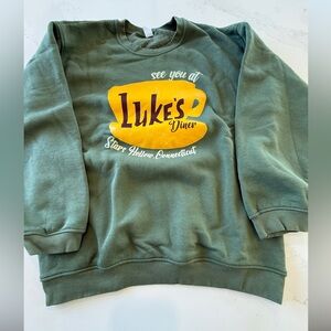 Luke's Diner Gilmore Girls Graphic Sweatshirt
